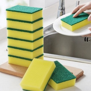 5PCS Sponge Dishwashing Sponge Block Magic Sponge waist type Dish Washing Soap Sponge brush