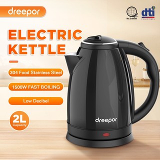 Dreepor 2L/2.2L Capacity Electric Kettle Easy and Convenient Electric Water Heater