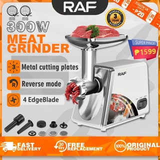 RAF 2500W Meat Grinder Electric Meat Mincer Heavy Duty Food Mixer Processor Household Sausage Filler