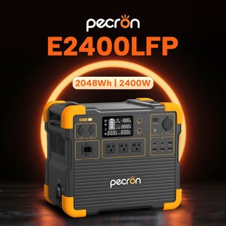 Pecron E2400LFP Portable Power Station 2048Wh 2400W Lifepo4 Battery 220V 60Hz Solar Generator Outdoo