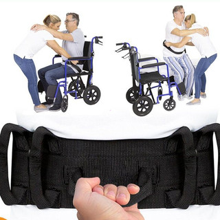 Patient Gait Belt Elderly Transfer Belt Walking Assist Waist Traction Moving Lift Sling