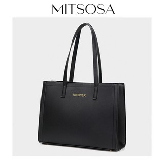 MITSOSA Tote Bag Right Angle Shoulder Bag with Compartment 2026 Fashion for Lady