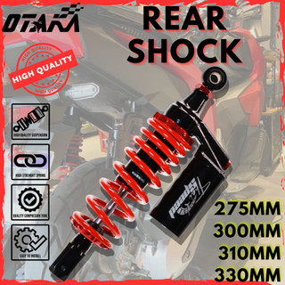 REAR SHOCK ABSORBER W/OIL CUP BLACK SERIES MIO/CLICK275/300/310/330 BLACK/RED/BLUE/WHITE/PINK/YELLOW