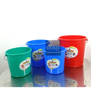 (RANDOM) Orocan Pail with stainless steel handle timba 10/12/16/24L