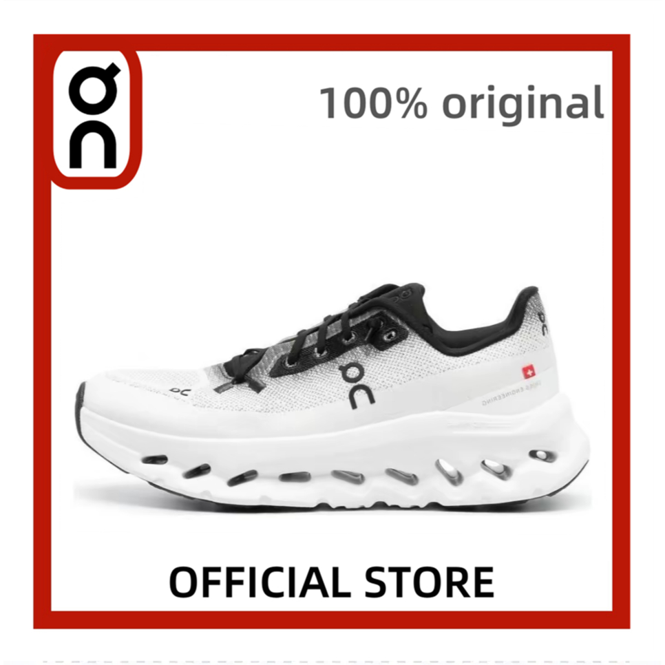 【ต้นฉบับ】On Cloudtilt White Black Low Top Sports For Women Sneakers 3WE10051430