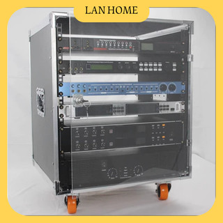 12U Flight Case Power Amplifier Rack Empty Cabinet Touring Case With Door Empty Cabinet Touring Case