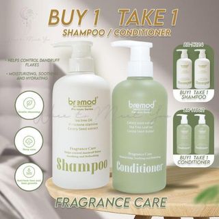 Bremod Fragrance Care Shampoo Conditioner 400ml More Supple More Elastic More Shiny