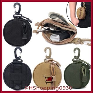 Key Wallet Holder Men Coin Purse Pouch Bag Keychain Zipper Pocket Outdoor Key Bag