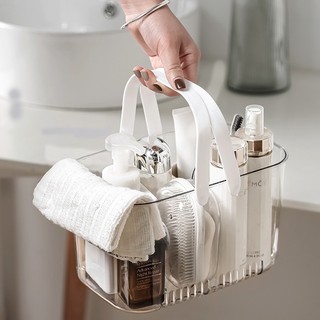 Portable Shower Caddy Basket Plastic For Shower with Handle Dorm Room Essentials Toiletry