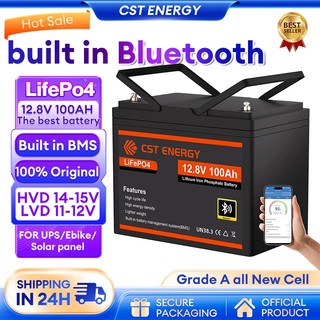 CST ENERGY LiFePo4 Battery 12V 100AH BMS Lithium Battery 12V280AH Solar Battery 12V/24V Deep Cycles