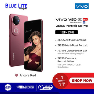 VIVO V50 5G SMARTPHONE | FREE: BLUEFAN MINI FAN | 12GB RAM + 256GB/512GB