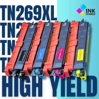 INKSCRIBED TN269XL TN269 TN-269 Compatible Toner Cartridge for Brother HL-L3280CDW MFC-L8340CDW