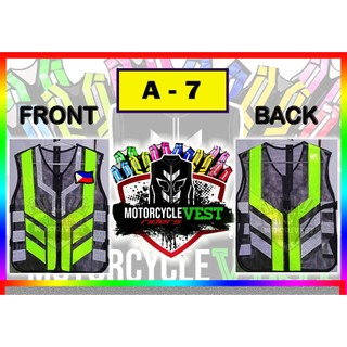 Motorcycle Vest, Riders Vest ( Heavy Duty ) - Free Flag