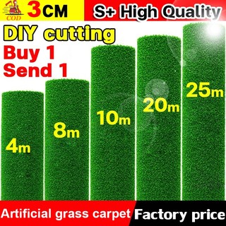 [5 Years Warranty] 25MM ARTIFICIAL GRASS Karpet Rumput Tiruan Murah grass plastic lawn harmless safe