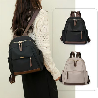Mumu 9050 Nylon Women Back Pack College School Bag Waterproof Large BackPack For Woman