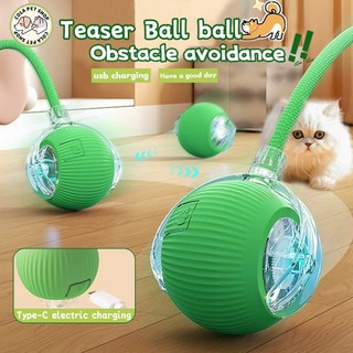 Rolling Cat Toys Ball Interactive Pet Toys Automatic Self Moving Cat Indoor Toy Self-Entertainment