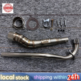 Big Elbow XRM125/RS125/RS125FI/XRM125FI Stainless  51mm  for Motorcycles Made in Thailand