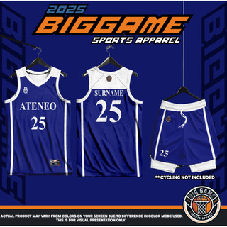 201 SUBLIMATION JERSEY - BIG GAME CONCEPT 'ATENEO' Free Customized Basketball Jersey