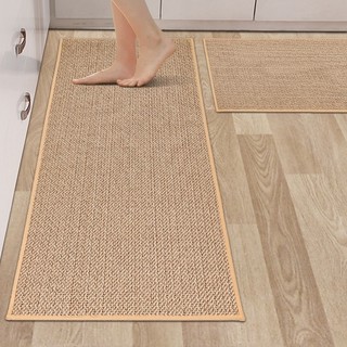 Kitchen Mat Washable Non-slip Natural Rubber Kitchen Mats for Floor Runner Rugs Set