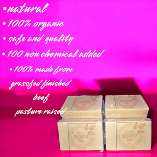 TALLOW MILK SOAP (70% cow's milk , 30%tallow)