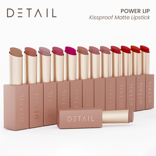 DETAIL Power Lip (Kissproof Matte Lipstick)