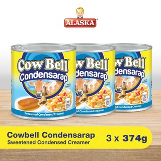 Cow Bell Condensarap Can 374g | Set of 3