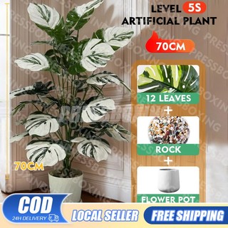 Artificial plant 70cm artificial plant with pot artificial plant big indoor halaman sa loob ng bahay
