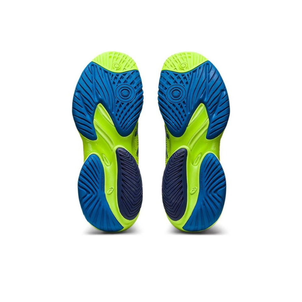 【100%Original】Asics Court FF 3 Green Men Volleyball Shoes