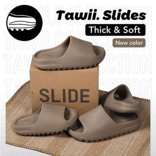Tawii. yeezy slides Brown slippers for woman and man sale beach slippers thick slides indoor outdoor