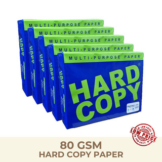 Hard Copy Bond Paper Long  80gsm 500Sheets per Ream High Quality Copier Paper