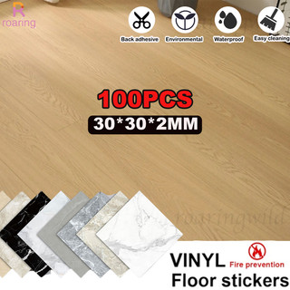 100PCS  Marble Vinyl tiles 30X30CM Self Adhesive  Floor Stickers Waterproof PVC Carpet MatDecor