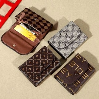 YQY Cute Leather Woman Wallet Card Holder For Women Coin Purse Students Wallets 3710