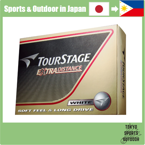 BRDGESTONE TOURSTAGE EXTRA DISTANCE White 1 Dozen(12 Golf Balls) ［Direct from JAPAN］ship from Japan