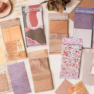 60pcs Retro Non-sticky base material paper