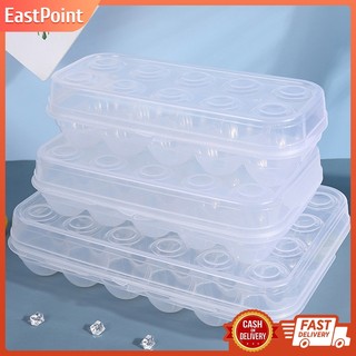 Layer Egg Storage Box Refrigerator Egg Fresh Box Container Anti-shock Anti-fall Egg Holder