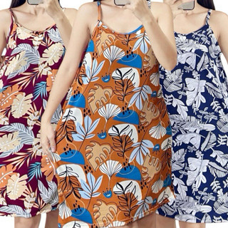 BEST SELLER! Cotton Spaghetti Duster Pambahay S-L/1-3 Months Preggy  Women String Dress DAILY OUTFIT