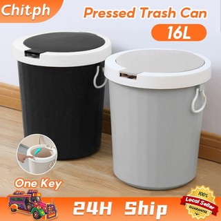 CHIT 16L Trash Bin with Cover for Kitchen