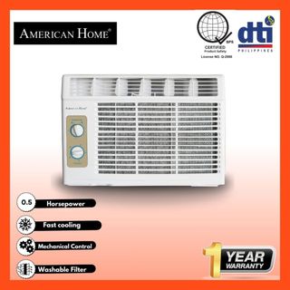 American Home Window Type Air-conditioner Ahac-55mnt 0.5 HP