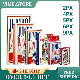 Jumbo Poker Playing Cards Classic Board Games For Kids Adults And Family Funny Card Entertainment
