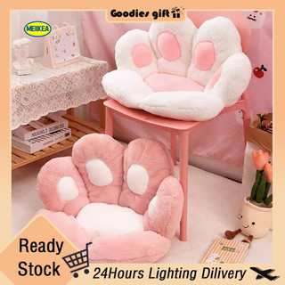 [COD]Cute Cat Paw Plush Pillow Cushion Soft Seat Lazy Sofa Office Seat Cushion 60*70cm