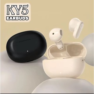 KY5 Newest Light Earbuds HiFi Level Stereo Sound iPX5 Headsets ENC Touch Control Wireless Earphones