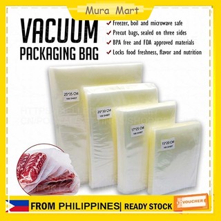 100pcs Vacuum Sealing Bag Food Sealer Pouch for Vacuum Sealer BPA Free Food Storage Vacuum Bag