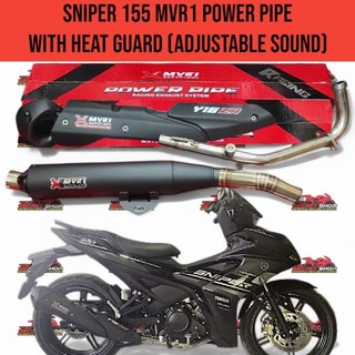 MVR1 PIPE FOR SNIPER 155( adjustable sounds)