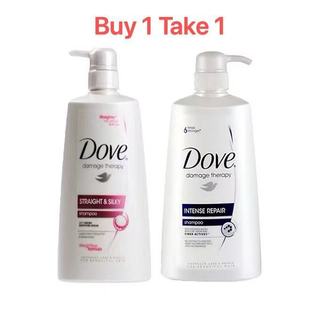 ( BUY 1 TAKE 1 ) DOVE INTENSE REPAIR SHAMPOO + CONDITIONER 640ML