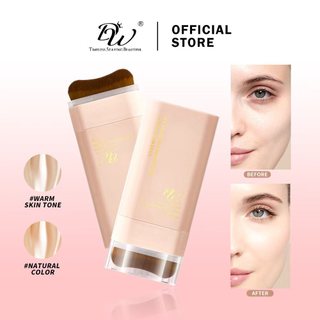 DW Matte Foundation Cream Stick SPF50 Lasting Oil-control Concealer W/ Brush 20g
