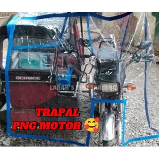 TRAPAL FOR TRICYCLE, 3 in 1 set PROMO TRAPAL TRANSPARENT PNG MOTORCYCLE ORDER NOW TAG ULAN NA PO