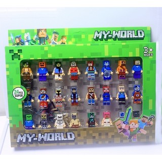 24-in-1 doll with weapon set toy birthday cake ornaments