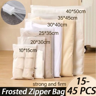 Reusable Zipper bag plastic  Waterproof Travel Packing for Clothes Underwear Classified