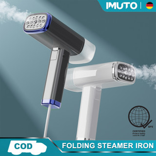 IMUTO Folding Steamer Iron For Clothes Mini Flat Iron Ironing Garment Travel Remover Wrinkle Iron
