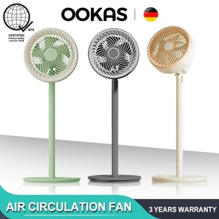 OOKAS Air Circulation Fan Electric Fan Stand 14/16 Inch Strong Wind Free Extension Air Cooler Fan